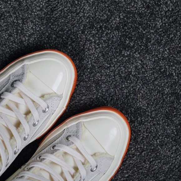 Converse Cold Protection Orange sale/poudre blanche de riz - Picture 8 of 9